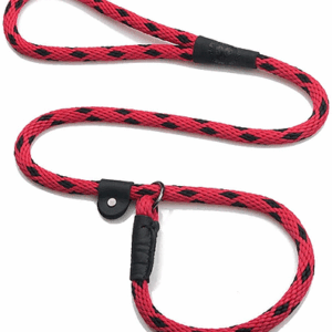 MENDOTA Slip Lead 1/2" x 6' Black Ice Red