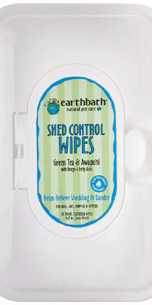 EARTHBATH Wipes Shed Control 72ct