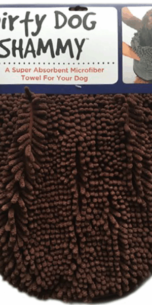 DGS Dirty Dog Shammy Towel Brown