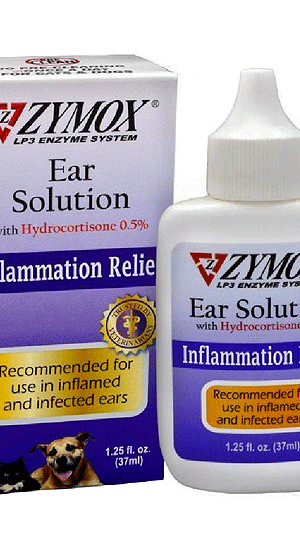 ZYMOX Ear Solution Hydrocortisone Free 1.25oz